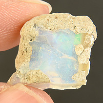 Ethiopian opal raw in rock 2.4g