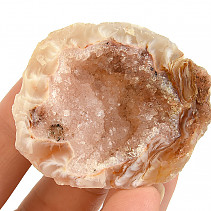 Agate feather geode from Brazil 35g