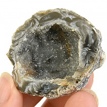 Agate feather geode from Brazil 26g