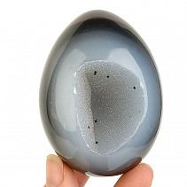 Agate egg with cavity from Brazil 312g