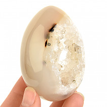 Agate egg with cavity from Brazil 208g