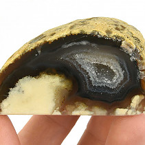Agate geode with a hollow from Brazil 104g