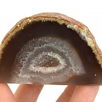 Agate geode with a socket from Brazil 173g