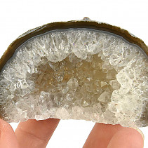 Agate geode with a hollow from Brazil 101g