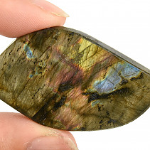 Labradorite in muggle with colored reflections 15g