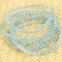 Aquamarine bracelet beads 5mm