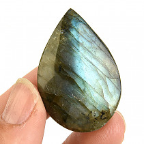 Labradorite in muggle with colored reflections 18g