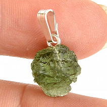 Vltavín pendant handle Ag 925/1000 1.2g
