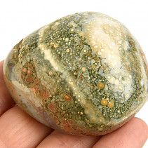 Hladký kámen jaspis oceán z Madagaskaru 109g
