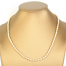 Perlový náhrdelník 46cm