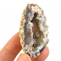 Geode feather agate (Brazil) 33g