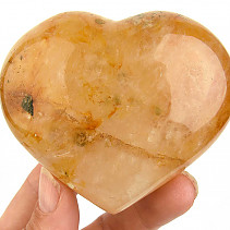 Heart crystal with limonite (Madagascar) 283g