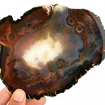 Agate natural slice from Brazil 161g