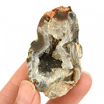 Geode feather agate from Brazil 40g