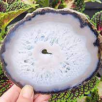 Agate slice with core from Brazil 179g