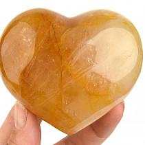 Heart crystal with limonite (Madagascar) 272g