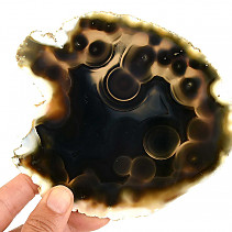 Agate natural slice from Brazil 163g