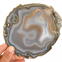 Agate natural slice from Brazil 259g
