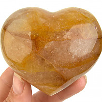 Heart crystal with limonite (Madagascar) 249g