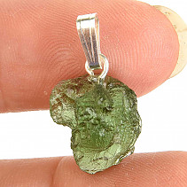 Vltavín pendant handle Ag 925/1000 1.3g