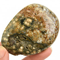Hladký kámen jaspis oceán (Madagaskar) 152g
