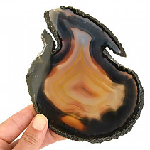 Agate natural slice from Brazil 199g