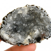 Geode feather agate (Brazil) 38g