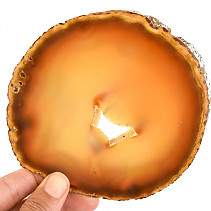 Agate slice with core from Brazil 169g