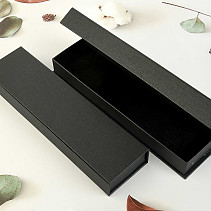 Dárková krabička otevírací černá 5,7 x 21,6cm