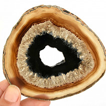 Agate slice with core 92g
