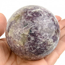 Ball of lepidolite (Madagascar) Ø 62mm (352g)