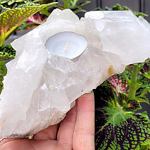 Druze crystal candlestick 645g
