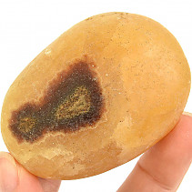 Smooth septaria stone from Madagascar 131g