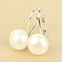 Earrings with pearl Ag 925/1000
