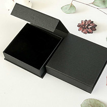 Opening gift box black 9 x 9 cm