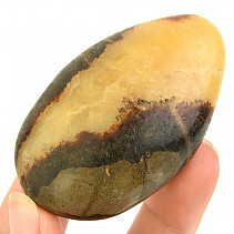 Smooth septaria stone from Madagascar 93g