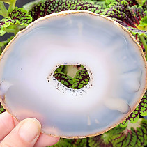 Agate slice with core 98g