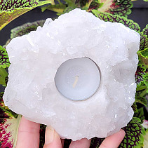 Druze crystal candlestick 655g