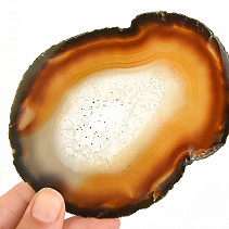 Agate slice with core 114g