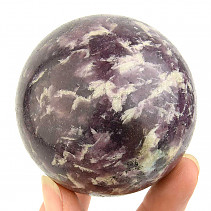 Ball of lepidolite (Madagascar) Ø 64mm (397g)