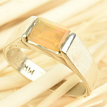 Stříbrný prsten s opálem Ag 925/1000 5,3g (vel.57)