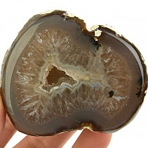 Agate geode with cavity 220g