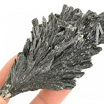 Kyanite disten crystal black raw from Brazil 70g