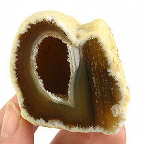 Agate geode with cavity 99g