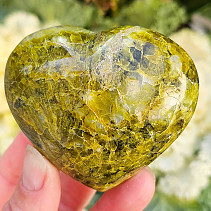 Srdce ze zeleného opálu (Madagaskar) 170g