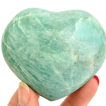 Amazonite heart from Madagascar 209g