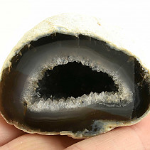 Natural agate geode with cavity 99g