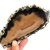 Slice of natural agate from Brazil 200g