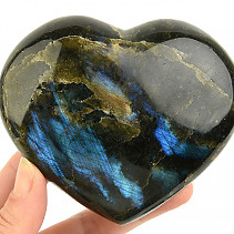 Labradorite heart (Madagascar) 430g