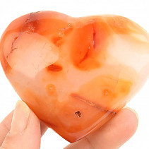 Carnelian heart from Madagascar 169g